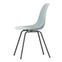 Vitra - Eames Plastic Side Chair DSX RE, basic dark / gris clair (patins en feutre basic dark)