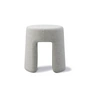 Fredericia - Sequoia Pouf Ø 40 cm, blanc (laine)