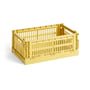 Hay - Colour Crate Panier S, 26,5 x 17 cm, dusty yellow, recycled