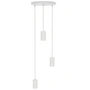 Tala - Chalk, Triple Lampe à suspendre, blanc