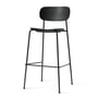 Audo - Co Bar Chair, H 104,5 cm, structure en acier noir / chêne noir