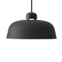 Wästberg - W162 Dalston Luminaire suspendu à LED s2 large, noir / noir graphite