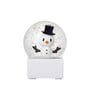 Hoptimist - Snowman Boule à neige, small, blanc