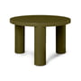 ferm Living - Post Table basse Ø 65 x H 41 cm, olive