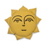 ferm Living - Sun Coussin, jaune