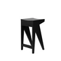 OUT Objekte unserer Tage - Schulz Tabouret de bar H 65 cm, noir