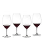 Riedel - Wine Friendly Verres à vin, vin rouge, 667 ml (lot de 4)