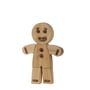 boyhood - Gingerbread Man Figurine en bois, small, chêne naturel