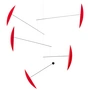 Flensted Mobiles - Tango Mobile, rouge / noir
