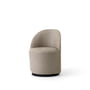Audo - Tearoom Side Chair, articulation pivotante, blanc ( Safire 004)