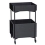 Hübsch Interior - Fresh Trolley, H 70 cm, noir