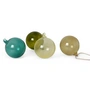 Ferm Living - Glass Baubles Boules de Noël, Large, multicolore foncé (set de 4)