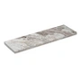 Humdakin - Planche à servir en marbre rectangulaire, Kerteminde, 45 x 14 cm, brun