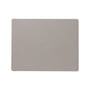 LindDNA - Set de table Square L 35 x 45 cm, Serene gris cendré