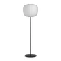 HAY - Common Lampadaire, base noire / abat-jour en papier de riz, Ø 44 x 39 cm