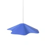 Broste Copenhagen - Skirt Lampe suspendue, Ø 60 x H 14 cm, baja blue