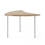 & Tradition - Pinwheel HM7 Table d'appoint, acier inoxydable / chêne huilé