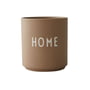 Design Letters - AJ Favourite Tasse en porcelaine, Home / marron