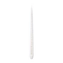 Broste Copenhagen - Taper Bougie de l'Avent, pure white / gold