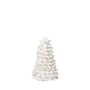 Broste Copenhagen - Pulp Sapin de décoration, H 16 cm, blanc