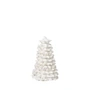 Broste Copenhagen - Pulp Sapin de décoration, H 16 cm, blanc