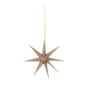 Broste Copenhagen - Christmas Star Pendentif décoratif, Ø 15 cm, naturel brun