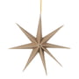 Broste Copenhagen - Christmas Star Pendentif décoratif, Ø 50 cm, naturel brun