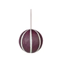Broste Copenhagen - Sphere Boule de Noël, Ø 12 cm, blackberry wine
