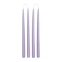 Broste Copenhagen - Bougie trempé, Ø 2,2 cm, orchid light purple (set de 4)