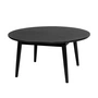 Livingstone - Liam Table basse Ø 80 cm, noir