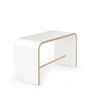 Tojo - Sit Objet siège avec barre transversale, blanc
