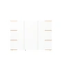 Tojo - Stau Sideboard side, 150 x 110 cm, blanc