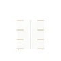 Tojo - Stau Sideboard side, 100 x 110 cm, blanc