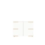 Tojo - Stau Sideboard low, 100 x 75 cm, blanc
