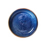 HKliving - Chef Ceramics Assiette creuse, Ø 19,3 cm, rustic blue