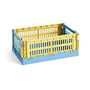 Hay - Colour Crate Mix Panier S, 26,5 x 17 cm, dusty yellow, recycled