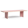 HKliving - Table de salle à manger rectangulaire, 280 cm, rose