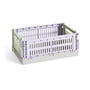 Hay - Colour Crate Mix Panier S, 26,5 x 17 cm, lavender, recycled