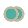 Remember - Sets de table en coton, mint (set de 2)