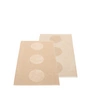 Pappelina - Vera Tapis réversible 2. 0, 70 x 120 cm, beige / beige métallisé