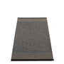 Pappelina - Edit Tapis, 70 x 120 cm, black / charcoal / granit metallic