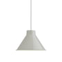 Muuto - Top Lampe LED suspendue, Ø 28 cm, gris