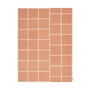 Kvadrat - Kelim Untitled_AB14 Tapis, 180 x 240 cm, orange / beige (0060 Red earth)