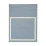 Kvadrat - Kelim Untitled_AB12 Tapis, 180 x 240 cm, bleu / beige (0021 Celestial)