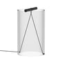 Flos - To-Tie LED Lampe de table T2, Ø 20 cm, noir anodisé