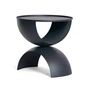 Frederik Roijé - Bow Bow Table d'appoint, Ø 40 x 40 cm, gris foncé