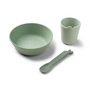 Done by Deer - Kiddish First Meal Set de vaisselle, vert