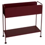Fermob - Picolino Table console, H 63 cm, cerisier noir
