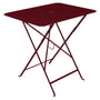 Fermob - Bistro Table pliante, rectangulaire, 77 x 57 cm, cerisier noir