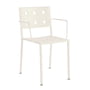 Hay - Balcony Dining Chaise avec accoudoirs, chalk beige